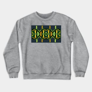 Equilibrium African Abstract Art Crewneck Sweatshirt